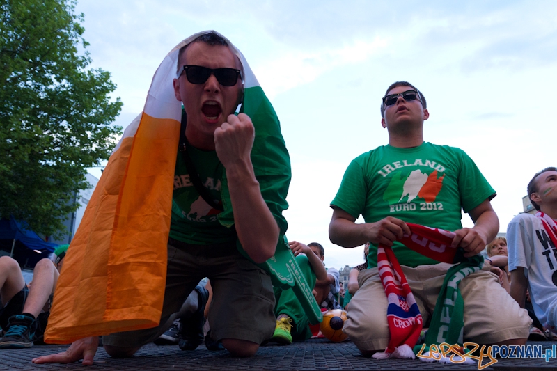 Włochy - Irlandia - doping w Oficjalnej Strefie Kibica UEFA EURO Poznań 2012 Foto: lepszyPOZNAN.pl / Piotr Rychter Włochy - Irlandia - doping w Oficjalnej Strefie Kibica UEFA EURO Poznań 2012 Foto: lepszyPOZNAN.pl / Piotr Rychter