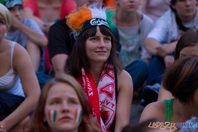 Włochy - Irlandia - doping w Oficjalnej Strefie Kibica UEFA EURO Poznań 2012 Foto: lepszyPOZNAN.pl / Piotr Rychter Włochy - Irlandia - doping w Oficjalnej Strefie Kibica UEFA EURO Poznań 2012 Foto: lepszyPOZNAN.pl / Piotr Rychter