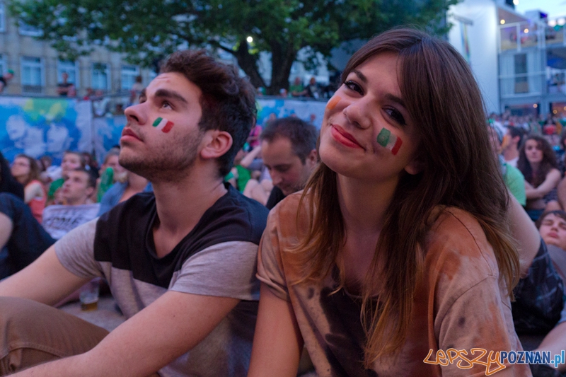 Włochy - Irlandia - doping w Oficjalnej Strefie Kibica UEFA EURO Poznań 2012 Foto: lepszyPOZNAN.pl / Piotr Rychter Włochy - Irlandia - doping w Oficjalnej Strefie Kibica UEFA EURO Poznań 2012 Foto: lepszyPOZNAN.pl / Piotr Rychter