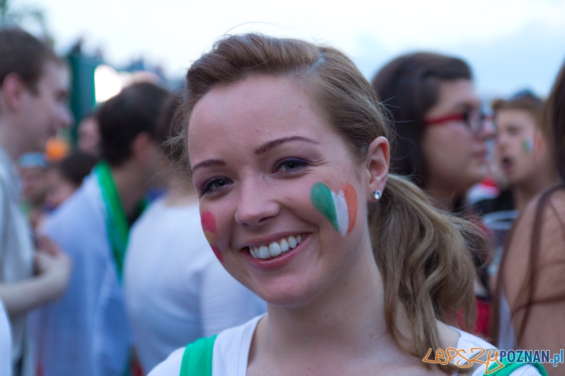 Włochy - Irlandia - doping w Oficjalnej Strefie Kibica UEFA EURO Poznań 2012 Foto: lepszyPOZNAN.pl / Piotr Rychter Włochy - Irlandia - doping w Oficjalnej Strefie Kibica UEFA EURO Poznań 2012 Foto: lepszyPOZNAN.pl / Piotr Rychter