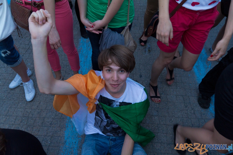 Włochy - Irlandia - doping w Oficjalnej Strefie Kibica UEFA EURO Poznań 2012 Foto: lepszyPOZNAN.pl / Piotr Rychter Włochy - Irlandia - doping w Oficjalnej Strefie Kibica UEFA EURO Poznań 2012 Foto: lepszyPOZNAN.pl / Piotr Rychter