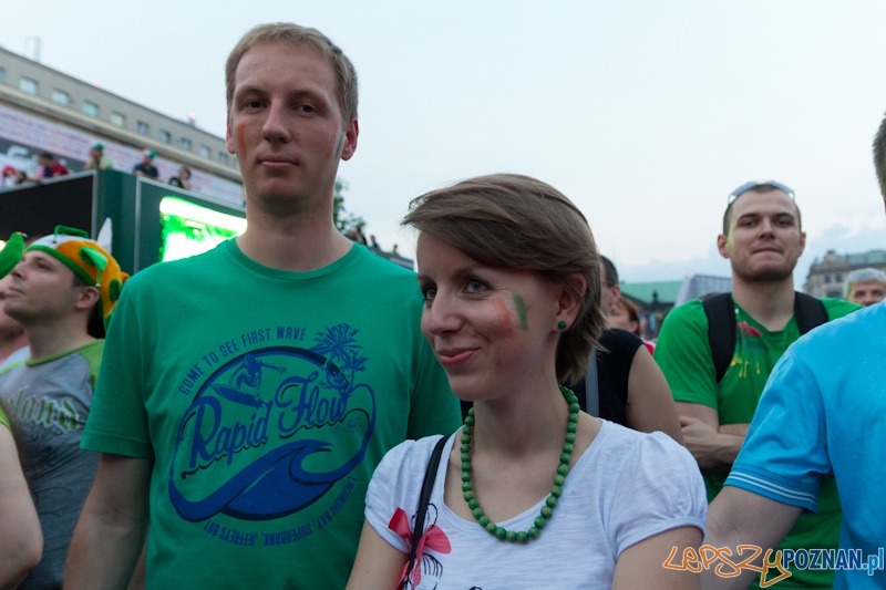 Włochy - Irlandia - doping w Oficjalnej Strefie Kibica UEFA EURO Poznań 2012 Foto: lepszyPOZNAN.pl / Piotr Rychter Włochy - Irlandia - doping w Oficjalnej Strefie Kibica UEFA EURO Poznań 2012 Foto: lepszyPOZNAN.pl / Piotr Rychter