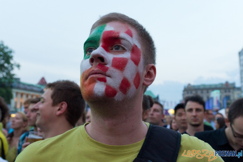 Włochy - Irlandia - doping w Oficjalnej Strefie Kibica UEFA EURO Poznań 2012 Foto: lepszyPOZNAN.pl / Piotr Rychter Włochy - Irlandia - doping w Oficjalnej Strefie Kibica UEFA EURO Poznań 2012 Foto: lepszyPOZNAN.pl / Piotr Rychter