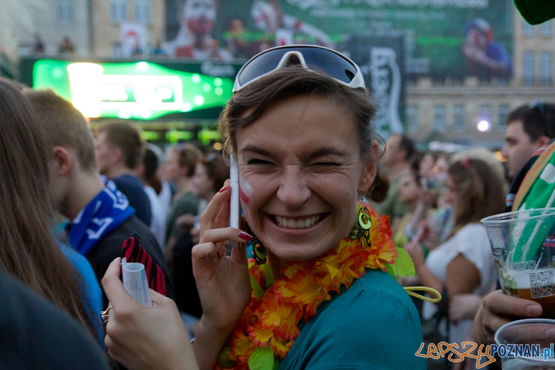 Włochy - Irlandia - doping w Oficjalnej Strefie Kibica UEFA EURO Poznań 2012 Foto: lepszyPOZNAN.pl / Piotr Rychter Włochy - Irlandia - doping w Oficjalnej Strefie Kibica UEFA EURO Poznań 2012 Foto: lepszyPOZNAN.pl / Piotr Rychter