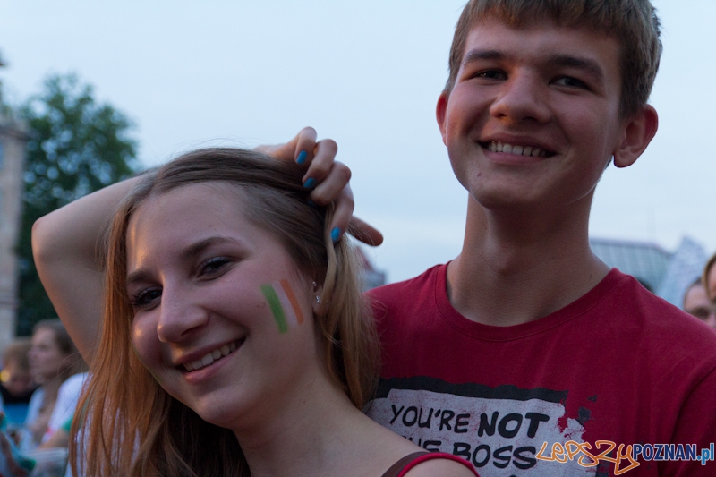 Włochy - Irlandia - doping w Oficjalnej Strefie Kibica UEFA EURO Poznań 2012 Foto: lepszyPOZNAN.pl / Piotr Rychter Włochy - Irlandia - doping w Oficjalnej Strefie Kibica UEFA EURO Poznań 2012 Foto: lepszyPOZNAN.pl / Piotr Rychter