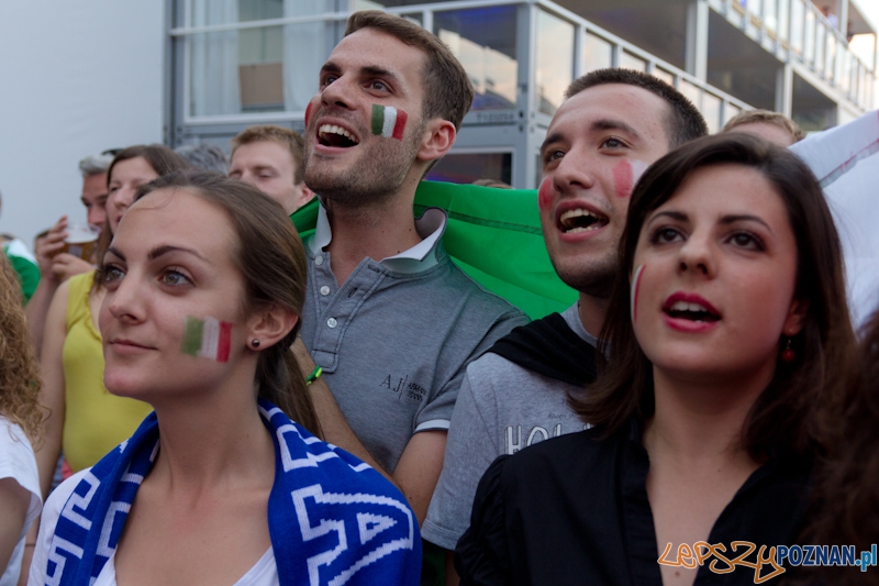 Włochy - Irlandia - doping w Oficjalnej Strefie Kibica UEFA EURO Poznań 2012 Foto: lepszyPOZNAN.pl / Piotr Rychter Włochy - Irlandia - doping w Oficjalnej Strefie Kibica UEFA EURO Poznań 2012 Foto: lepszyPOZNAN.pl / Piotr Rychter