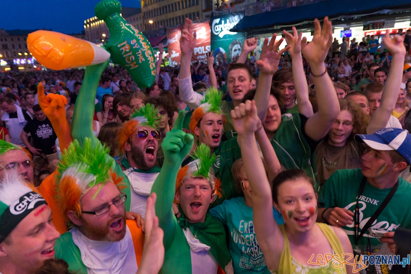 Włochy - Irlandia - doping w Oficjalnej Strefie Kibica UEFA EURO Poznań 2012 Foto: lepszyPOZNAN.pl / Piotr Rychter Włochy - Irlandia - doping w Oficjalnej Strefie Kibica UEFA EURO Poznań 2012 Foto: lepszyPOZNAN.pl / Piotr Rychter