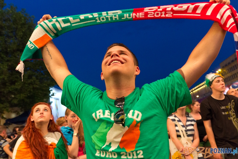 Włochy - Irlandia - doping w Oficjalnej Strefie Kibica UEFA EURO Poznań 2012 Foto: lepszyPOZNAN.pl / Piotr Rychter Włochy - Irlandia - doping w Oficjalnej Strefie Kibica UEFA EURO Poznań 2012 Foto: lepszyPOZNAN.pl / Piotr Rychter