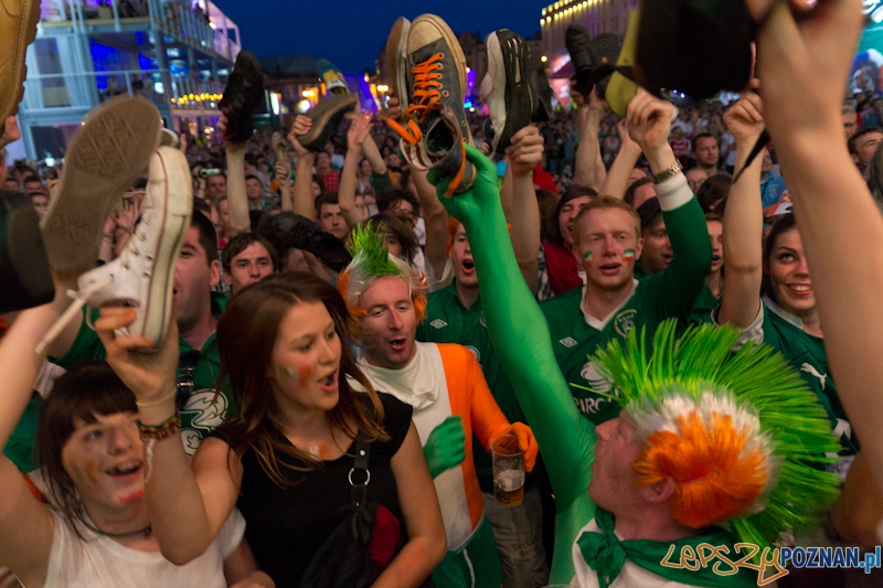 Włochy - Irlandia - doping w Oficjalnej Strefie Kibica UEFA EURO Poznań 2012 Foto: lepszyPOZNAN.pl / Piotr Rychter Włochy - Irlandia - doping w Oficjalnej Strefie Kibica UEFA EURO Poznań 2012 Foto: lepszyPOZNAN.pl / Piotr Rychter
