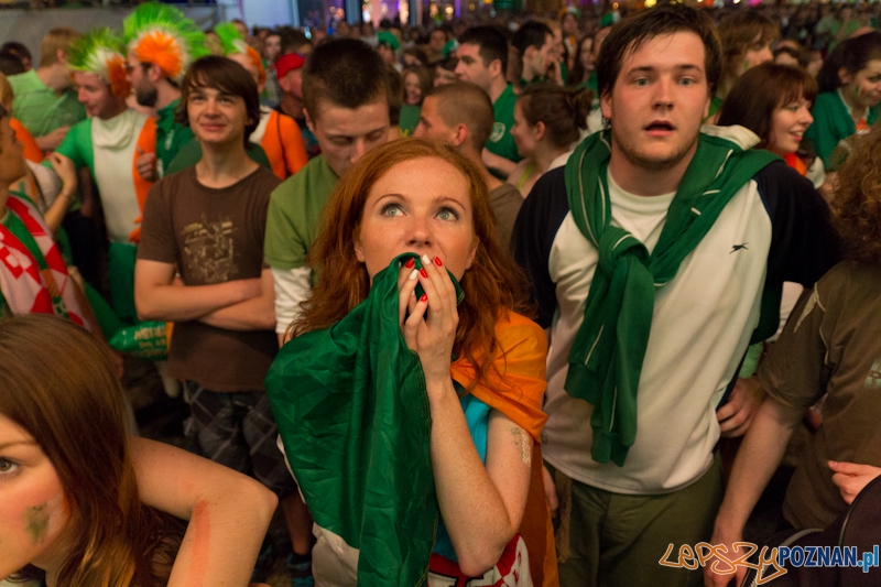 Włochy - Irlandia - doping w Oficjalnej Strefie Kibica UEFA EURO Poznań 2012 Foto: lepszyPOZNAN.pl / Piotr Rychter Włochy - Irlandia - doping w Oficjalnej Strefie Kibica UEFA EURO Poznań 2012 Foto: lepszyPOZNAN.pl / Piotr Rychter