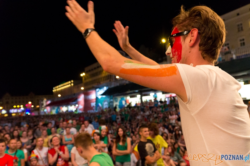 Włochy - Irlandia - doping w Oficjalnej Strefie Kibica UEFA EURO Poznań 2012 Foto: lepszyPOZNAN.pl / Piotr Rychter Włochy - Irlandia - doping w Oficjalnej Strefie Kibica UEFA EURO Poznań 2012 Foto: lepszyPOZNAN.pl / Piotr Rychter