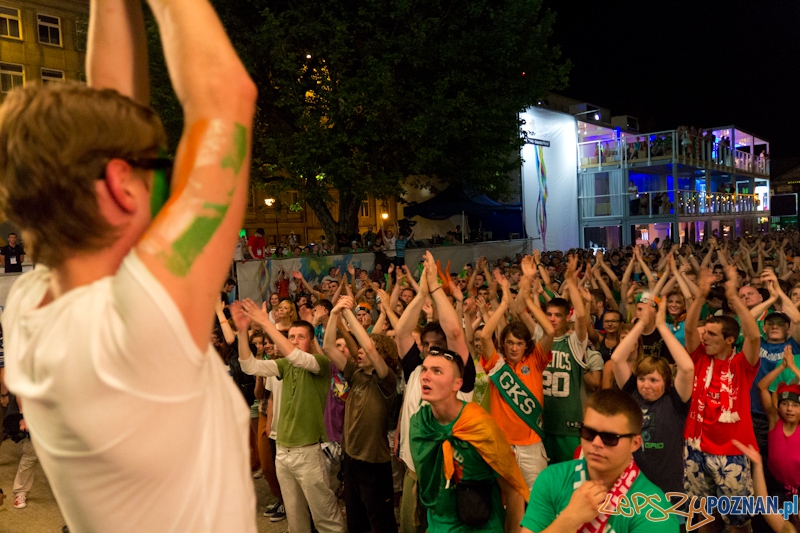 Włochy - Irlandia - doping w Oficjalnej Strefie Kibica UEFA EURO Poznań 2012 Foto: lepszyPOZNAN.pl / Piotr Rychter Włochy - Irlandia - doping w Oficjalnej Strefie Kibica UEFA EURO Poznań 2012 Foto: lepszyPOZNAN.pl / Piotr Rychter