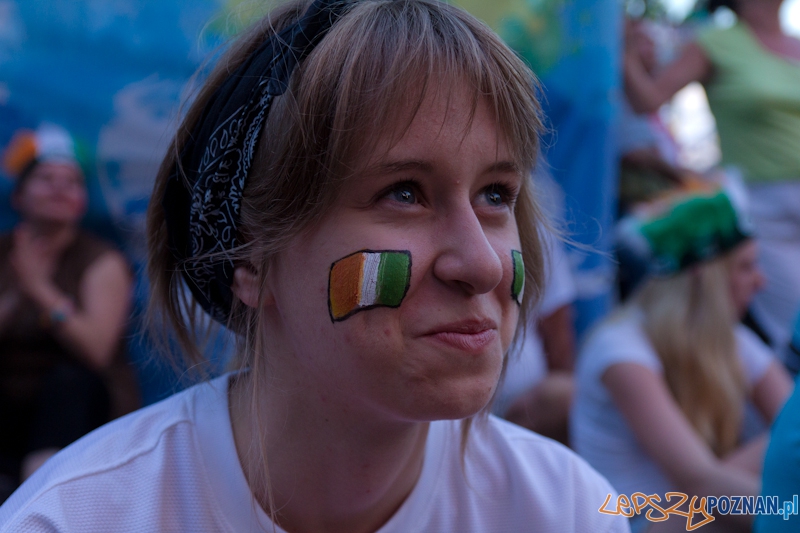 Włochy - Irlandia - doping w Oficjalnej Strefie Kibica UEFA EURO Poznań 2012 Foto: lepszyPOZNAN.pl / Piotr Rychter Włochy - Irlandia - doping w Oficjalnej Strefie Kibica UEFA EURO Poznań 2012 Foto: lepszyPOZNAN.pl / Piotr Rychter