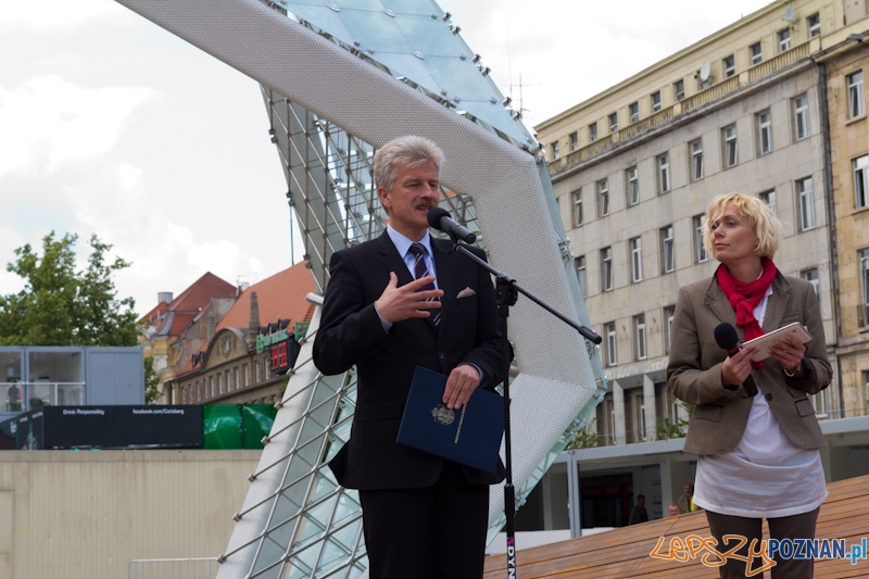 Uroczyste włączenie Fontanny Wolności Foto: lepszyPOZNAN.pl / Piotr Rychter Uroczyste włączenie Fontanny Wolności Foto: lepszyPOZNAN.pl / Piotr Rychter