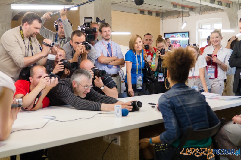 Oceana - wykonawczyni oficjalnej piosenki Mistrzostw Europy w Piłce Nożnej UEFA EURO 2012 Foto: lepszyPOZNAN.pl / Piotr Rychter Oceana - wykonawczyni oficjalnej piosenki Mistrzostw Europy w Piłce Nożnej UEFA EURO 2012 Foto: lepszyPOZNAN.pl / Piotr Rychter