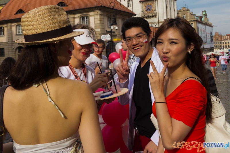 Biało-czerwony Poznań Foto: lepszyPOZNAN.pl/ Piotr Rychter Biało-czerwony Poznań Foto: lepszyPOZNAN.pl/ Piotr Rychter