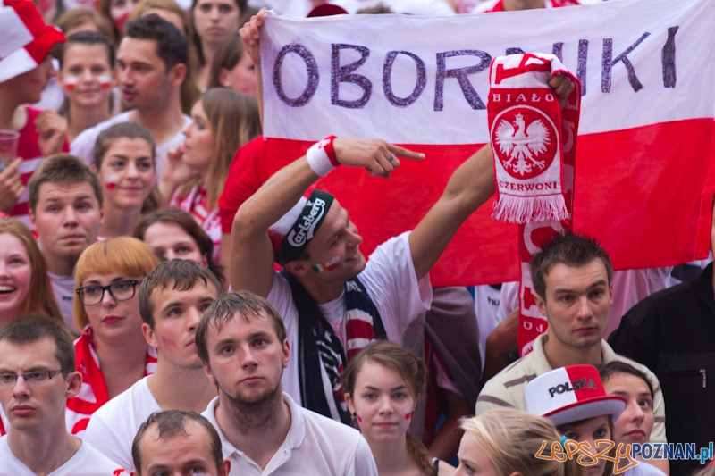 Mecz Polska - Czechy w oficjalnej strefie kibica Uefa EURO w Poznaniu Foto: lepszyPOZNAN.pl / Piotr Rychter Mecz Polska - Czechy w oficjalnej strefie kibica Uefa EURO w Poznaniu Foto: lepszyPOZNAN.pl / Piotr Rychter
