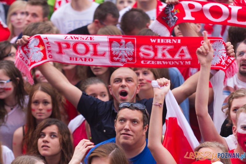 Mecz Polska - Czechy w oficjalnej strefie kibica Uefa EURO w Poznaniu Foto: lepszyPOZNAN.pl / Piotr Rychter Mecz Polska - Czechy w oficjalnej strefie kibica Uefa EURO w Poznaniu Foto: lepszyPOZNAN.pl / Piotr Rychter