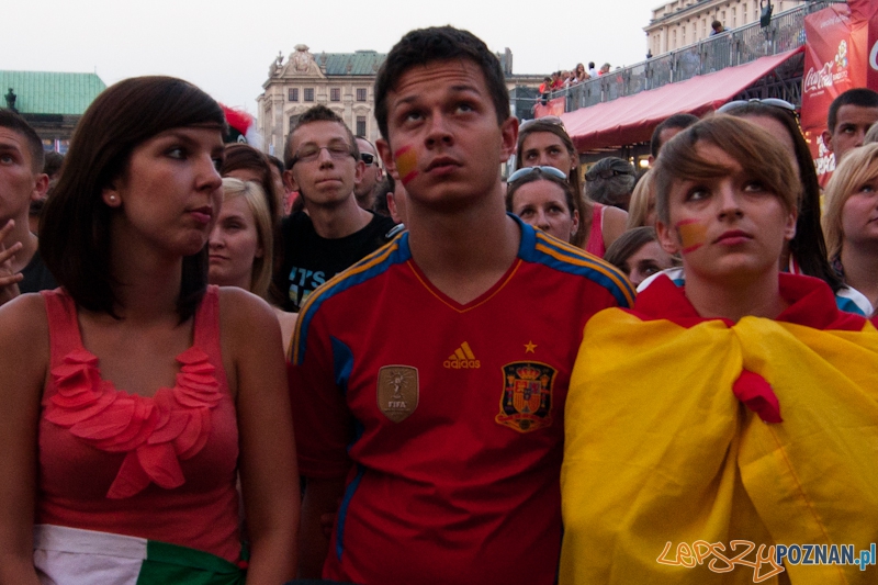 Strefa Kibica podczas finałowego meczu Euro 2012 Hiszpania - Włochy - Poznań 01.07.2012 r. Foto: LepszyPOZNAN.pl / Paweł Rychter Strefa Kibica podczas finałowego meczu Euro 2012 Hiszpania - Włochy - Poznań 01.07.2012 r. Foto: LepszyPOZNAN.pl / Paweł Rychter