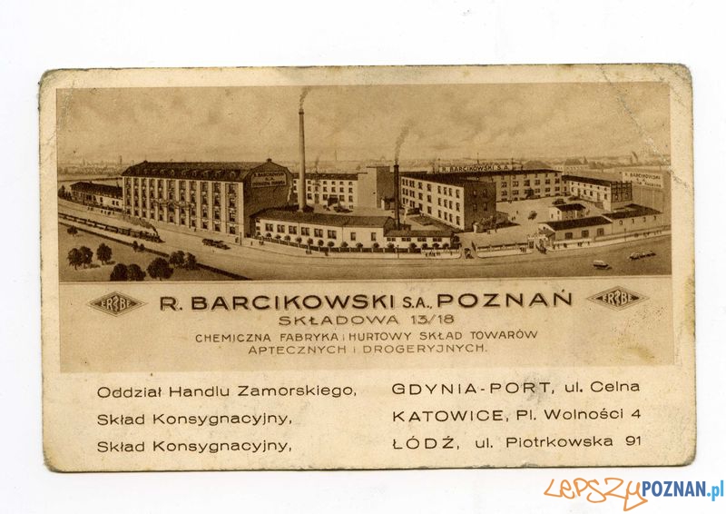 Barcikowski - Towarowa 47-51 Foto: Muzeum Narodowe w Poznaniu, wystawa Miejska ikonosfera na drukach reklamowych z widokami Poznania 18 Barcikowski - Towarowa 47-51 Foto: Muzeum Narodowe w Poznaniu, wystawa Miejska ikonosfera na drukach reklamowych z widokami Poznania 18