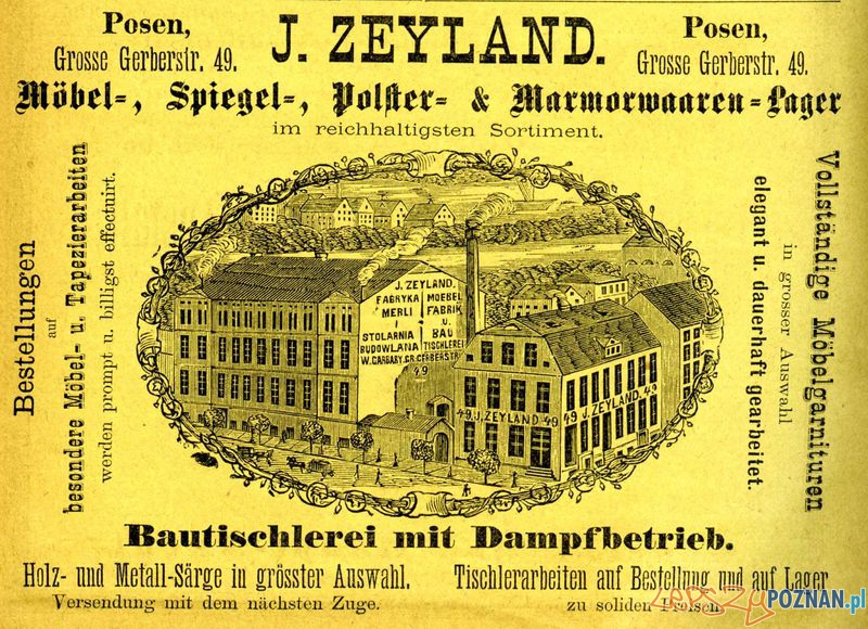 Fabryka Zylanda - Grosse Gerberstr 49 Foto: Muzeum Narodowe w Poznaniu, wystawa Miejska ikonosfera na drukach reklamowych z widokami Poznania 18 Fabryka Zylanda - Grosse Gerberstr 49 Foto: Muzeum Narodowe w Poznaniu, wystawa Miejska ikonosfera na drukach reklamowych z widokami Poznania 18
