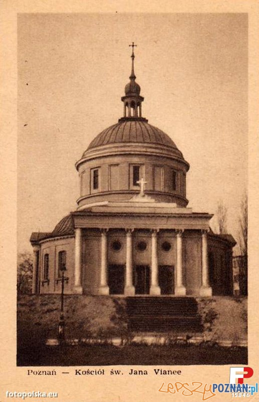 Kościół Św. Jana Vianee, lata międzywojenne Foto: fotopolska.eu Kościół Św. Jana Vianee, lata międzywojenne Foto: fotopolska.eu