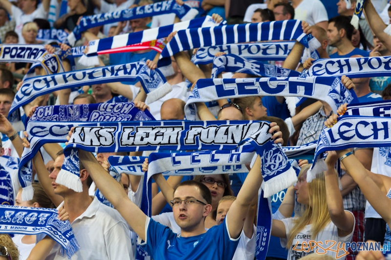 Druga runda eliminacji Ligii Europejskiej - najlepsi kibice na świecie Foto: lepszyPOZNAN.pl / Piotr Rychter Druga runda eliminacji Ligii Europejskiej - najlepsi kibice na świecie Foto: lepszyPOZNAN.pl / Piotr Rychter