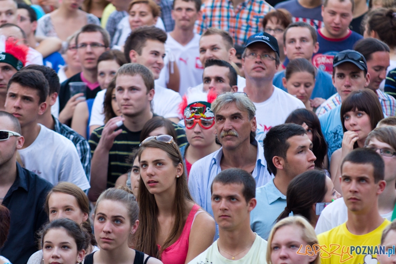 Finał UEFA EURO 2012 - Hiszpania - Włochy. Strefa Kibica w Poznaniu Foto: lepszyPOZNAN.pl / Piotr Rychter Finał UEFA EURO 2012 - Hiszpania - Włochy. Strefa Kibica w Poznaniu Foto: lepszyPOZNAN.pl / Piotr Rychter