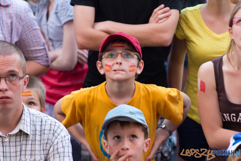 Finał UEFA EURO 2012 - Hiszpania - Włochy. Strefa Kibica w Poznaniu Foto: lepszyPOZNAN.pl / Piotr Rychter Finał UEFA EURO 2012 - Hiszpania - Włochy. Strefa Kibica w Poznaniu Foto: lepszyPOZNAN.pl / Piotr Rychter