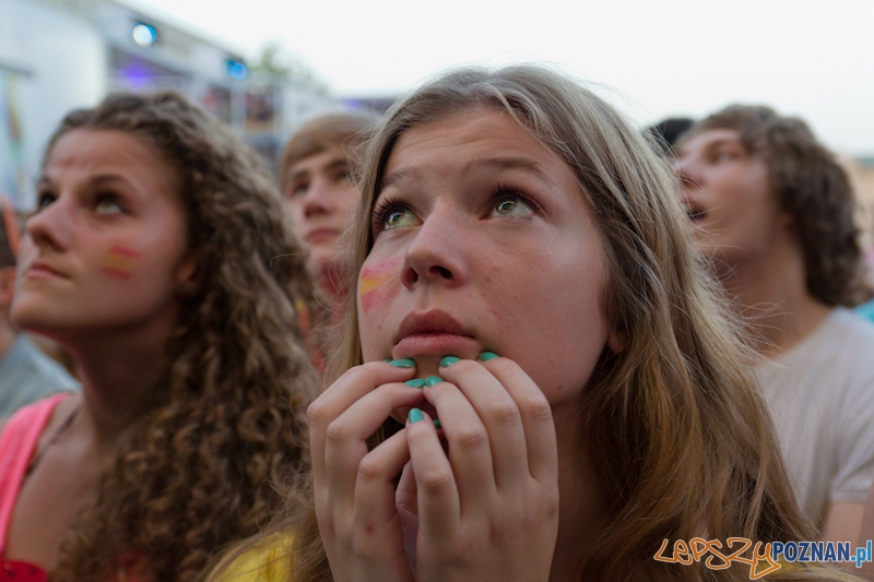 Finał UEFA EURO 2012 - Hiszpania - Włochy. Strefa Kibica w Poznaniu Foto: lepszyPOZNAN.pl / Piotr Rychter Finał UEFA EURO 2012 - Hiszpania - Włochy. Strefa Kibica w Poznaniu Foto: lepszyPOZNAN.pl / Piotr Rychter