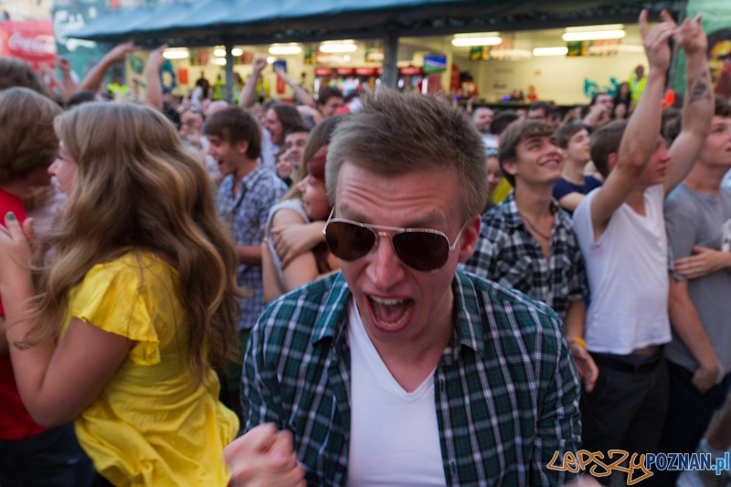 Finał UEFA EURO 2012 - Hiszpania - Włochy. Strefa Kibica w Poznaniu Foto: lepszyPOZNAN.pl / Piotr Rychter Finał UEFA EURO 2012 - Hiszpania - Włochy. Strefa Kibica w Poznaniu Foto: lepszyPOZNAN.pl / Piotr Rychter