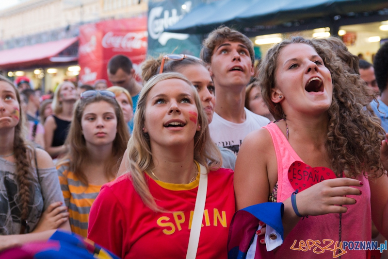 Finał UEFA EURO 2012 - Hiszpania - Włochy. Strefa Kibica w Poznaniu Foto: lepszyPOZNAN.pl / Piotr Rychter Finał UEFA EURO 2012 - Hiszpania - Włochy. Strefa Kibica w Poznaniu Foto: lepszyPOZNAN.pl / Piotr Rychter