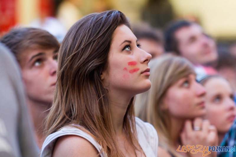 Finał UEFA EURO 2012 - Hiszpania - Włochy. Strefa Kibica w Poznaniu Foto: lepszyPOZNAN.pl / Piotr Rychter Finał UEFA EURO 2012 - Hiszpania - Włochy. Strefa Kibica w Poznaniu Foto: lepszyPOZNAN.pl / Piotr Rychter