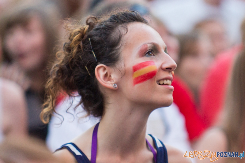 Finał UEFA EURO 2012 - Hiszpania - Włochy. Strefa Kibica w Poznaniu Foto: lepszyPOZNAN.pl / Piotr Rychter Finał UEFA EURO 2012 - Hiszpania - Włochy. Strefa Kibica w Poznaniu Foto: lepszyPOZNAN.pl / Piotr Rychter