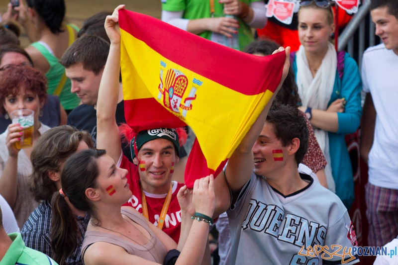 Finał UEFA EURO 2012 - Hiszpania - Włochy. Strefa Kibica w Poznaniu Foto: lepszyPOZNAN.pl / Piotr Rychter Finał UEFA EURO 2012 - Hiszpania - Włochy. Strefa Kibica w Poznaniu Foto: lepszyPOZNAN.pl / Piotr Rychter