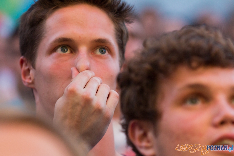 Finał UEFA EURO 2012 - Hiszpania - Włochy. Strefa Kibica w Poznaniu Foto: lepszyPOZNAN.pl / Piotr Rychter Finał UEFA EURO 2012 - Hiszpania - Włochy. Strefa Kibica w Poznaniu Foto: lepszyPOZNAN.pl / Piotr Rychter