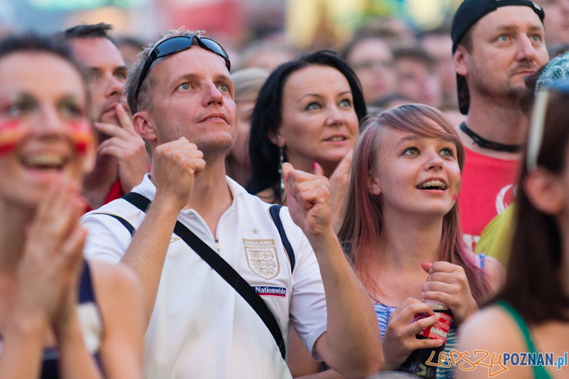 Finał UEFA EURO 2012 - Hiszpania - Włochy. Strefa Kibica w Poznaniu Foto: lepszyPOZNAN.pl / Piotr Rychter Finał UEFA EURO 2012 - Hiszpania - Włochy. Strefa Kibica w Poznaniu Foto: lepszyPOZNAN.pl / Piotr Rychter