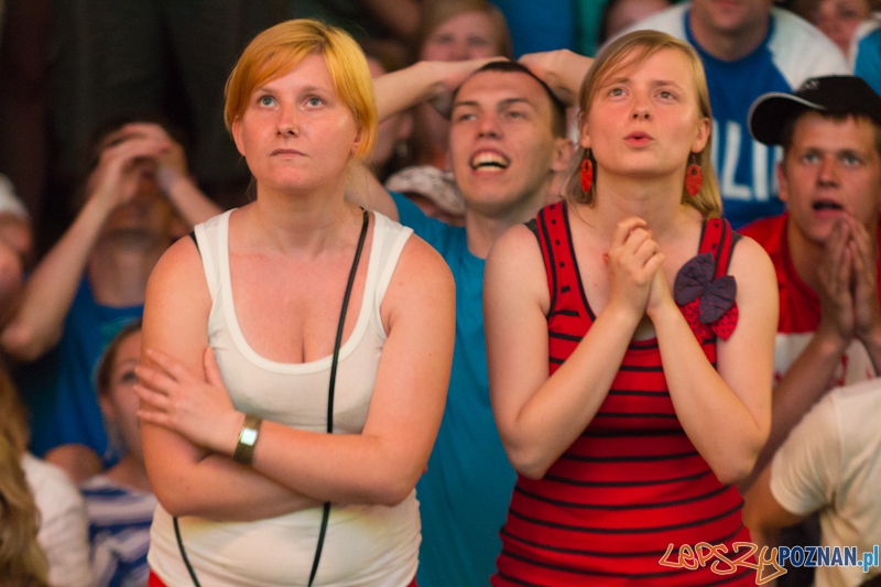 Finał UEFA EURO 2012 - Hiszpania - Włochy. Strefa Kibica w Poznaniu Foto: lepszyPOZNAN.pl / Piotr Rychter Finał UEFA EURO 2012 - Hiszpania - Włochy. Strefa Kibica w Poznaniu Foto: lepszyPOZNAN.pl / Piotr Rychter