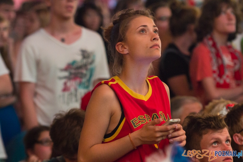 Finał UEFA EURO 2012 - Hiszpania - Włochy. Strefa Kibica w Poznaniu Foto: lepszyPOZNAN.pl / Piotr Rychter Finał UEFA EURO 2012 - Hiszpania - Włochy. Strefa Kibica w Poznaniu Foto: lepszyPOZNAN.pl / Piotr Rychter
