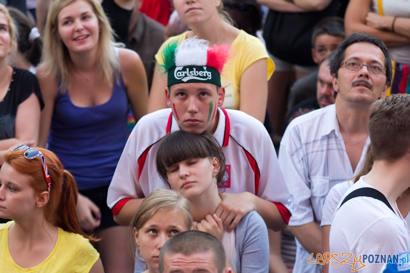 Finał UEFA EURO 2012 - Hiszpania - Włochy. Strefa Kibica w Poznaniu Foto: lepszyPOZNAN.pl / Piotr Rychter Finał UEFA EURO 2012 - Hiszpania - Włochy. Strefa Kibica w Poznaniu Foto: lepszyPOZNAN.pl / Piotr Rychter