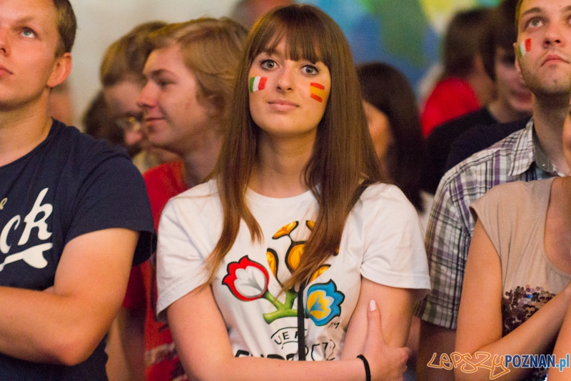 Finał UEFA EURO 2012 - Hiszpania - Włochy. Strefa Kibica w Poznaniu Foto: lepszyPOZNAN.pl / Piotr Rychter Finał UEFA EURO 2012 - Hiszpania - Włochy. Strefa Kibica w Poznaniu Foto: lepszyPOZNAN.pl / Piotr Rychter