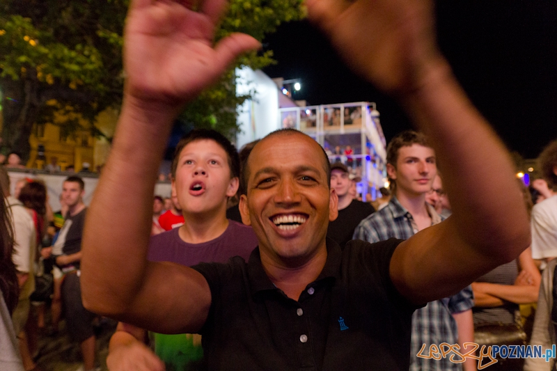 Finał UEFA EURO 2012 - Hiszpania - Włochy. Strefa Kibica w Poznaniu Foto: lepszyPOZNAN.pl / Piotr Rychter Finał UEFA EURO 2012 - Hiszpania - Włochy. Strefa Kibica w Poznaniu Foto: lepszyPOZNAN.pl / Piotr Rychter