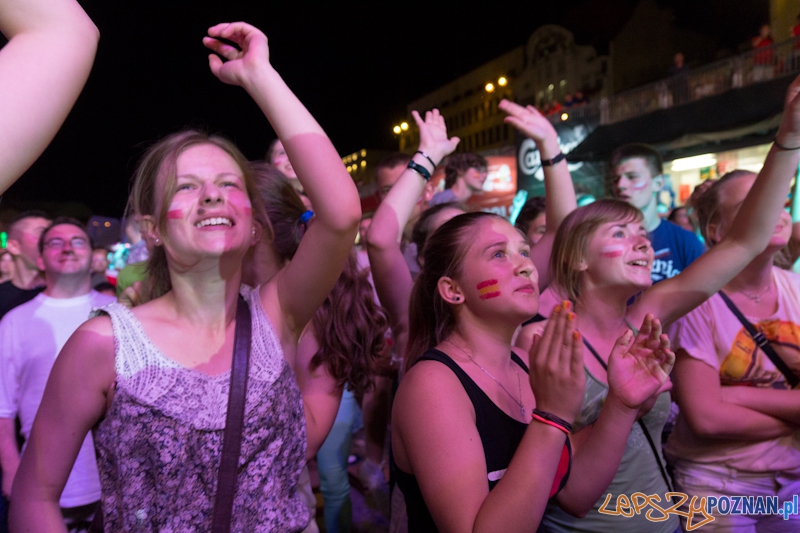 Finał UEFA EURO 2012 - Hiszpania - Włochy. Strefa Kibica w Poznaniu Foto: lepszyPOZNAN.pl / Piotr Rychter Finał UEFA EURO 2012 - Hiszpania - Włochy. Strefa Kibica w Poznaniu Foto: lepszyPOZNAN.pl / Piotr Rychter