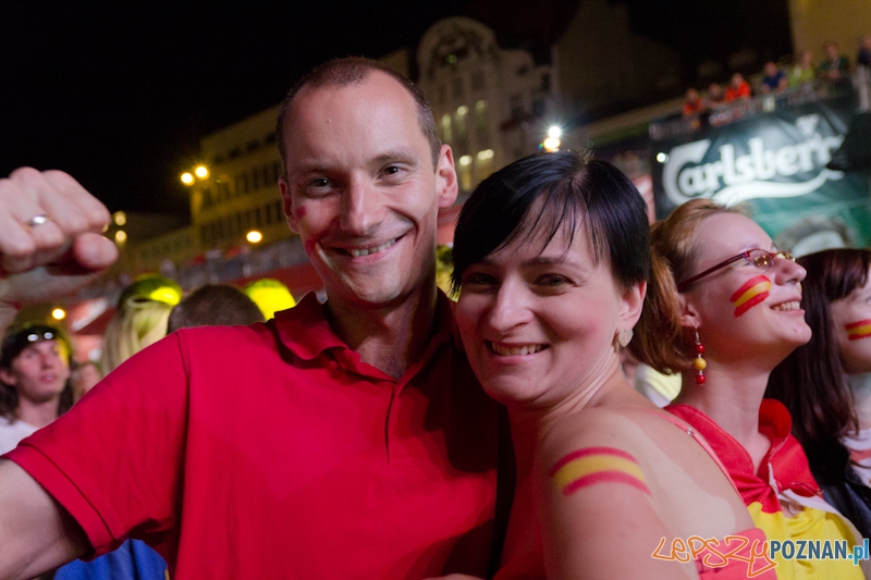 Finał UEFA EURO 2012 - Hiszpania - Włochy. Strefa Kibica w Poznaniu Foto: lepszyPOZNAN.pl / Piotr Rychter Finał UEFA EURO 2012 - Hiszpania - Włochy. Strefa Kibica w Poznaniu Foto: lepszyPOZNAN.pl / Piotr Rychter
