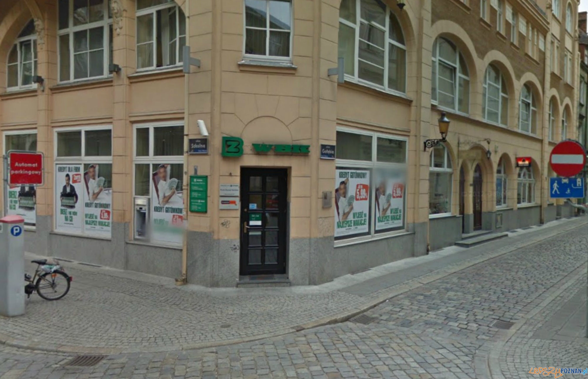 Tak jeszcze było tutaj niedawno Foto: Google streetview Tak jeszcze było tutaj niedawno Foto: Google streetview