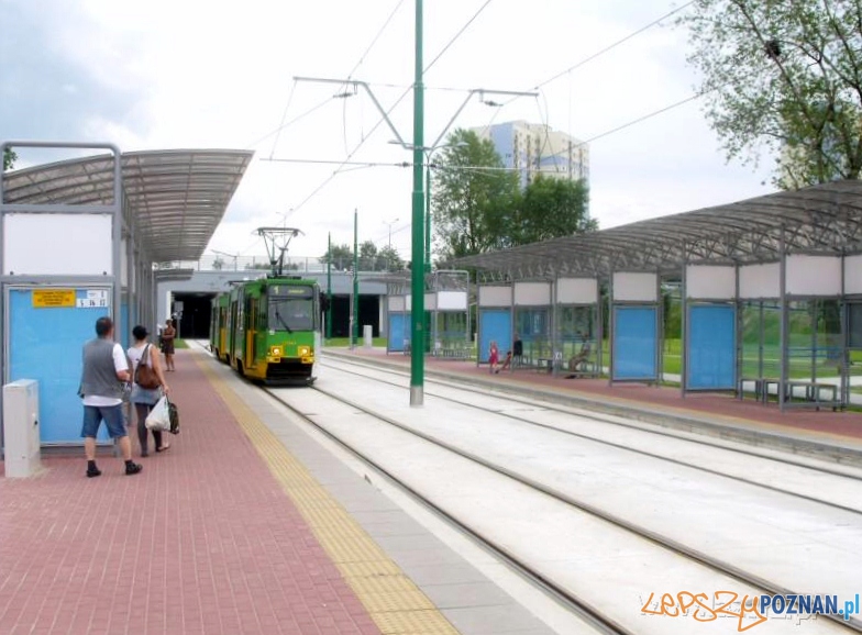 Nowa trasa tramwajowa na Franowo Foto: lazarz.pl Nowa trasa tramwajowa na Franowo Foto: lazarz.pl