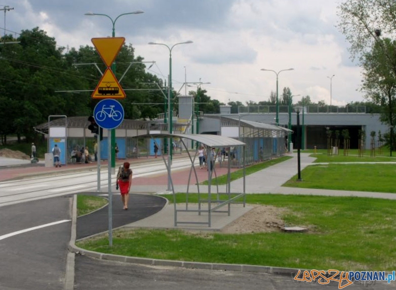 Nowa trasa tramwajowa na Franowo Foto: lazarz.pl Nowa trasa tramwajowa na Franowo Foto: lazarz.pl