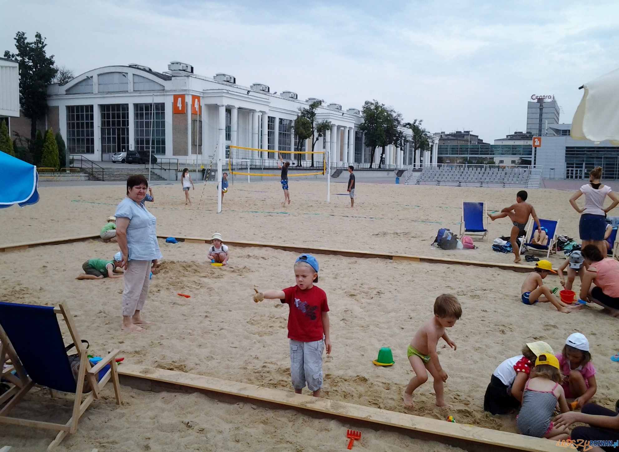 Plaża na MTP Foto: lepszyPOZNAN.pl / gsm Plaża na MTP Foto: lepszyPOZNAN.pl / gsm