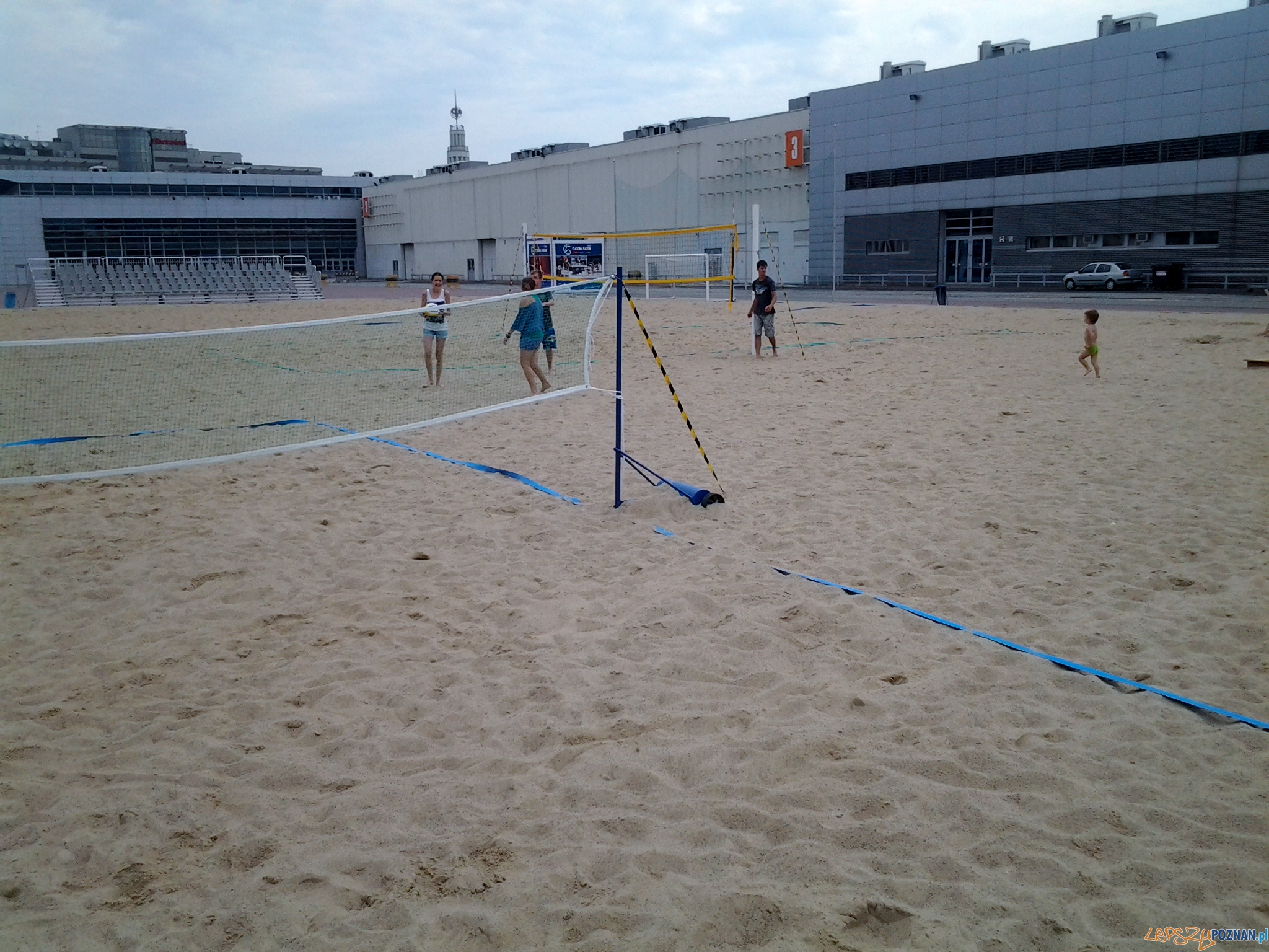 Plaża na MTP Foto: lepszyPOZNAN.pl / gsm Plaża na MTP Foto: lepszyPOZNAN.pl / gsm