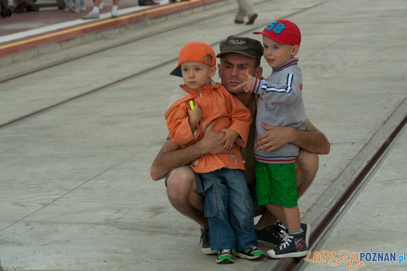 Otwarcie nowej trasy tramwajowej na Franowo 11.08.2012 Foto: Ewelina Gutowska Otwarcie nowej trasy tramwajowej na Franowo 11.08.2012 Foto: Ewelina Gutowska